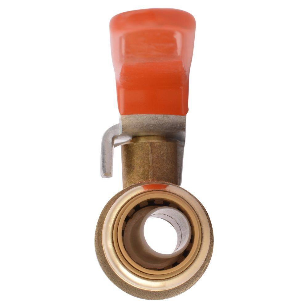 SharkBite 12 in. Push-to-Connect x FIP Brass Ball Valve 22182-0000LF