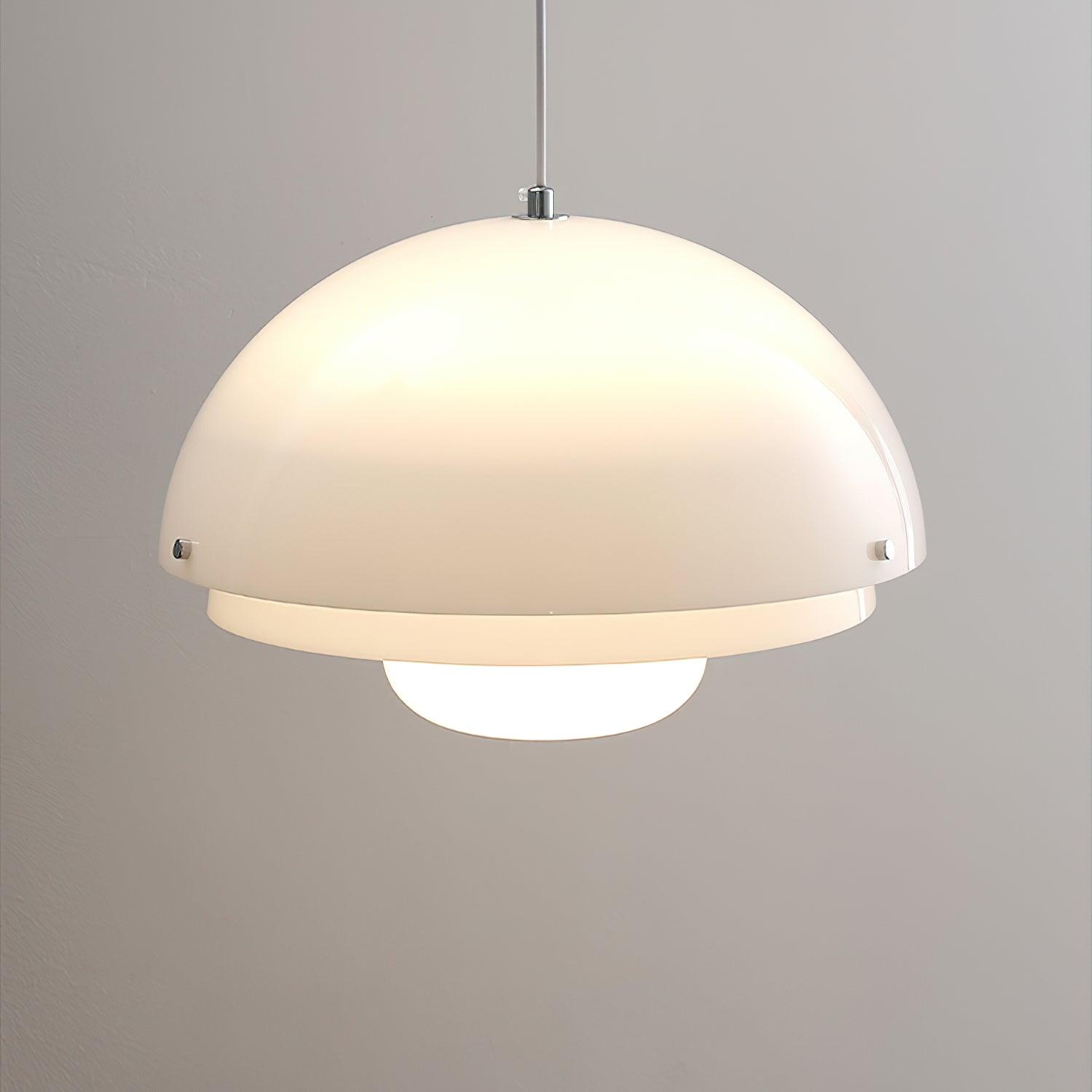 Milk White Layer Pendant Lamp