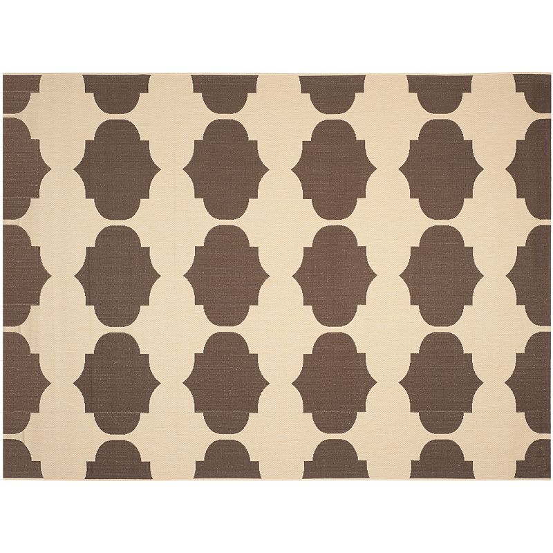 Safavieh Courtyard Jasmine Quatrefoil Indoor Outdoor Rug