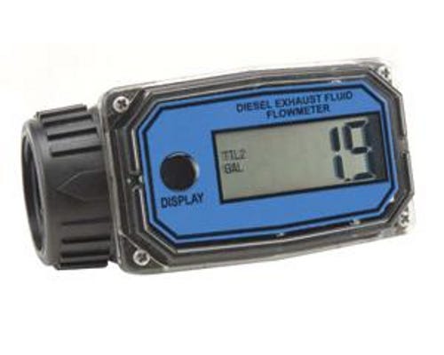 National Spencer Nylon Digital DEF Turbine Meter with 1 Inch NPT in/out - DEF-504