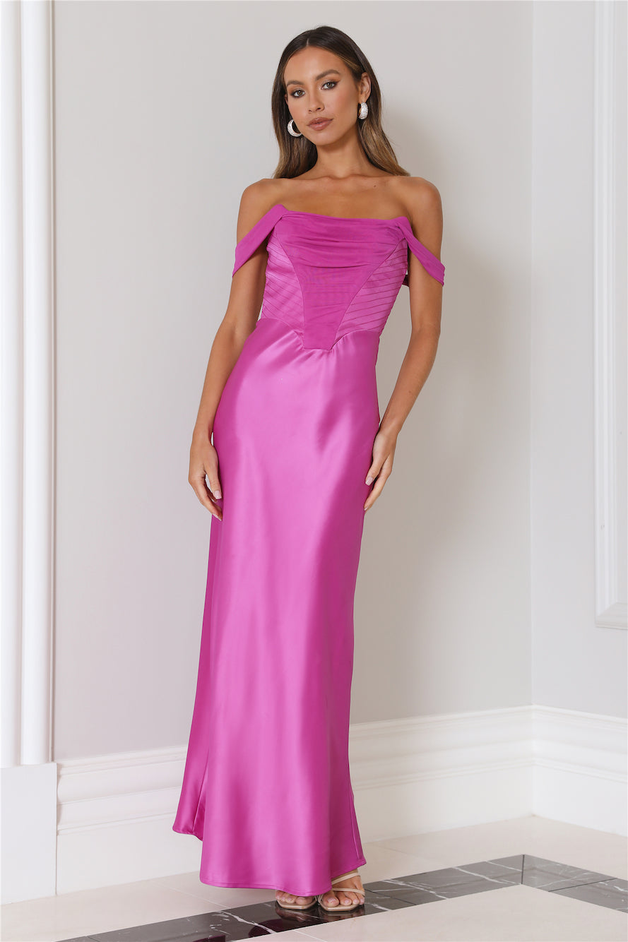 Princess Moment Maxi Dress Purple