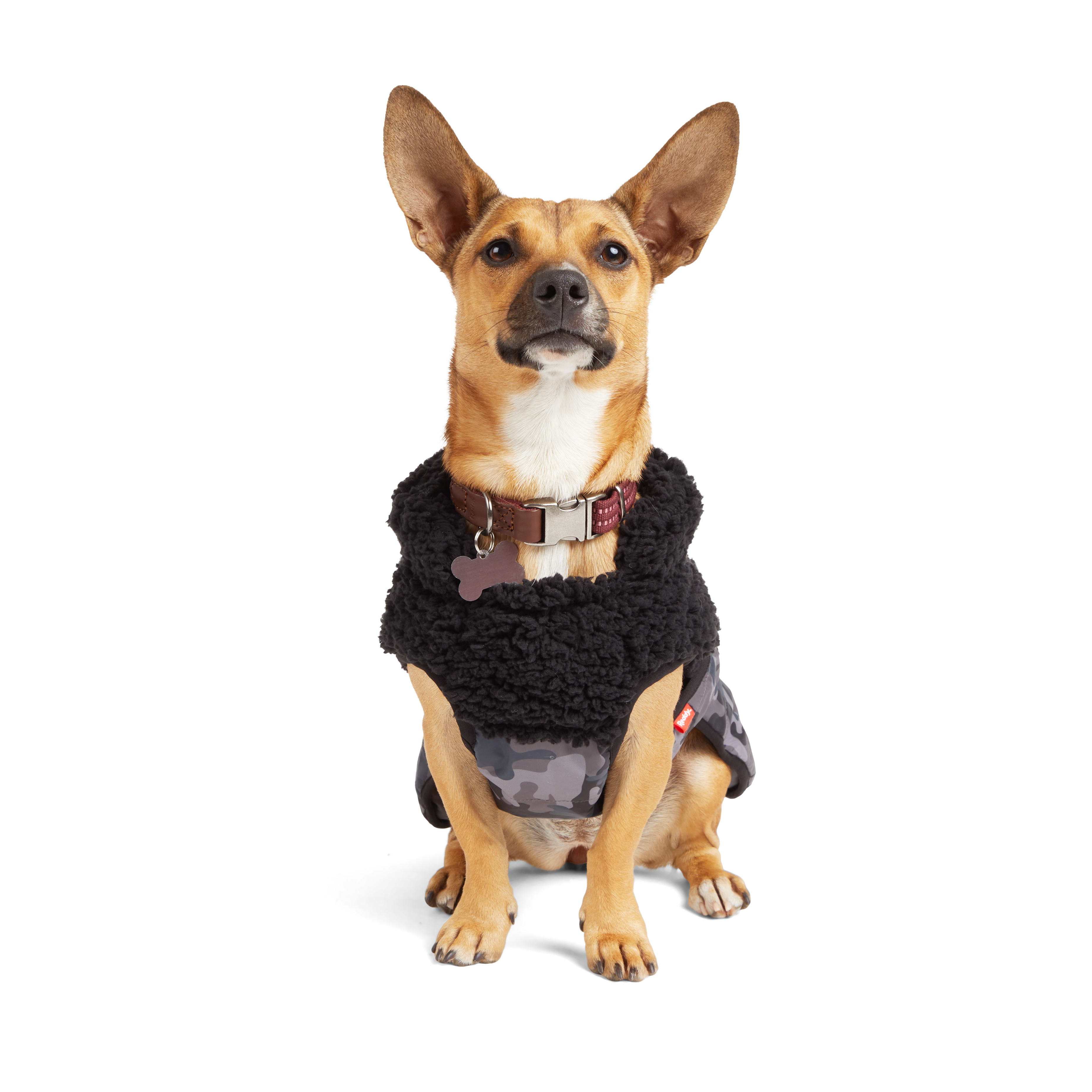 Reddy Lightweight Primaloft Belted Dog Vest， Small