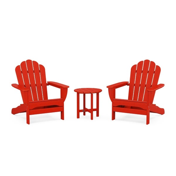 3-Piece Monterey Bay Oversized Adirondack Set - Overstock - 37825743