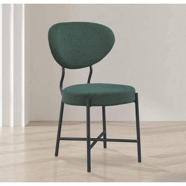 Allure Boucle Fabric Dining Chair