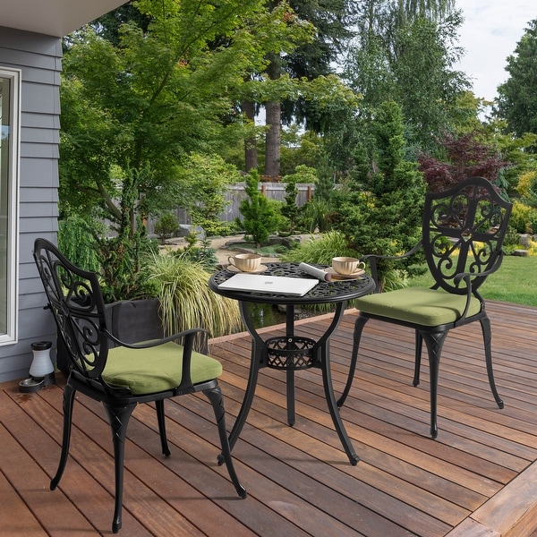 Outdoor 3Piece Bistro Set with 2.17