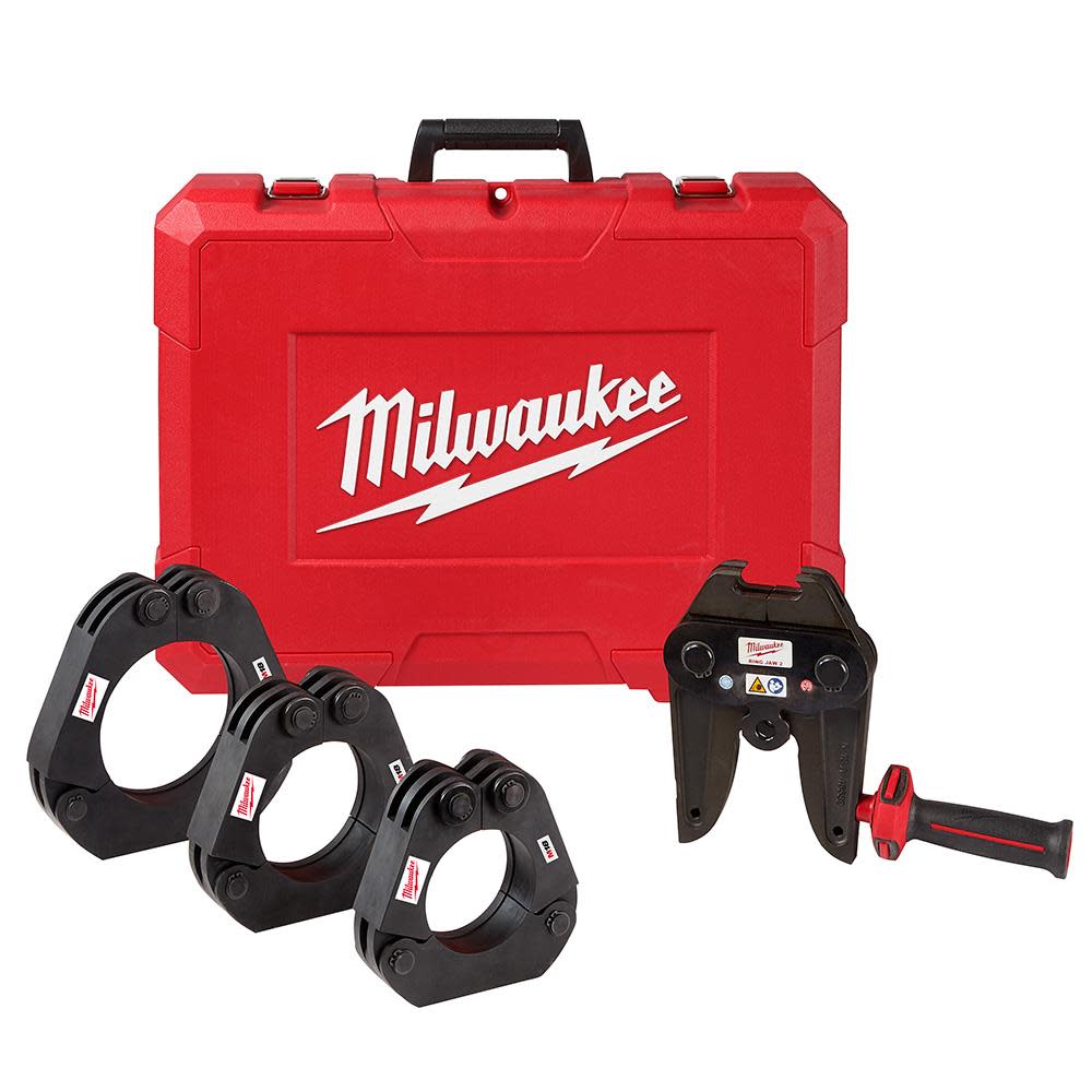 Milwaukee 2-1/2 in. - 4 in. IPS XL Ring Kit for M18 Force Logic Press Tool 49-16-2698 from Milwaukee