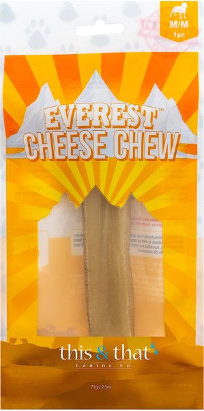 this and that Canine Company Everest Chew Dog Treat， 2.5-oz bag