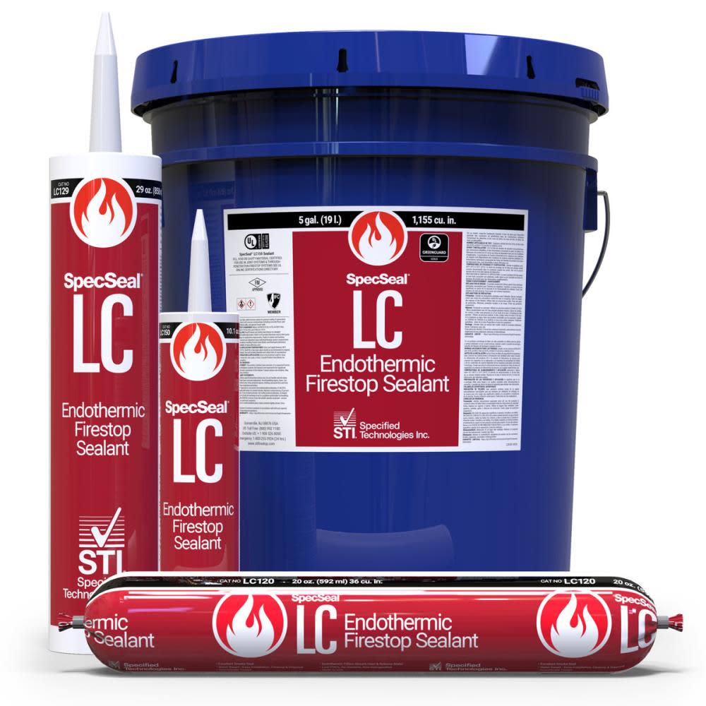 SpecSeal LC Endothermic Firestop Sealant ;