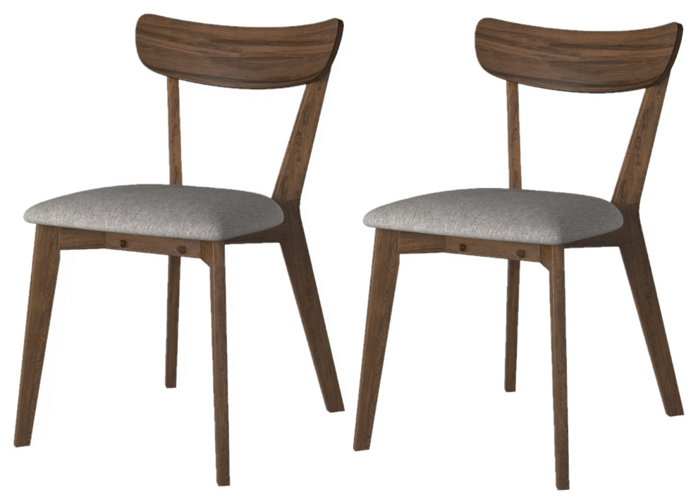 Arcade Dining Chairs Set of 2   Midcentury   Dining Chairs   by HedgeApple  Houzz