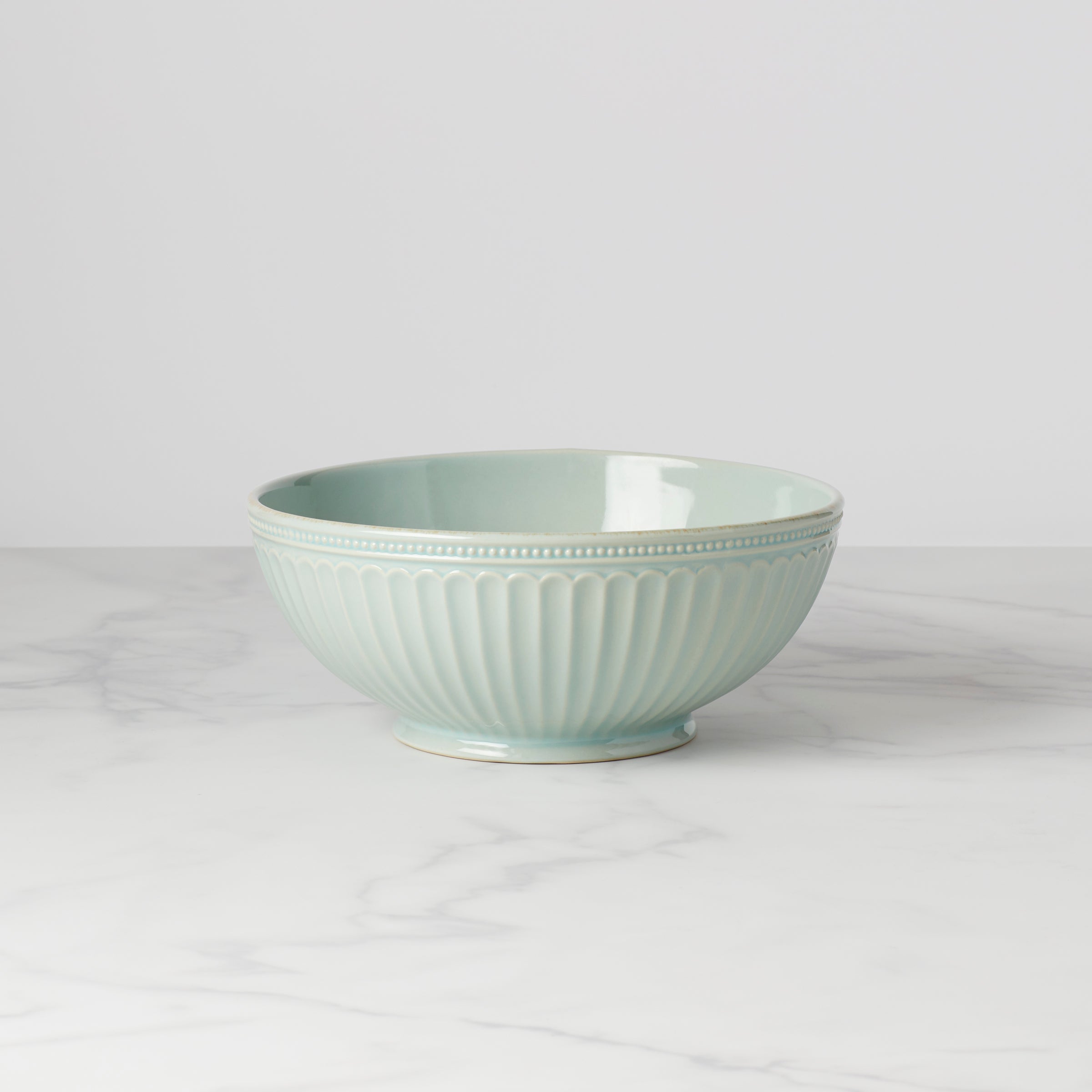 French Perle Groove ™ Medium Serve Bowl