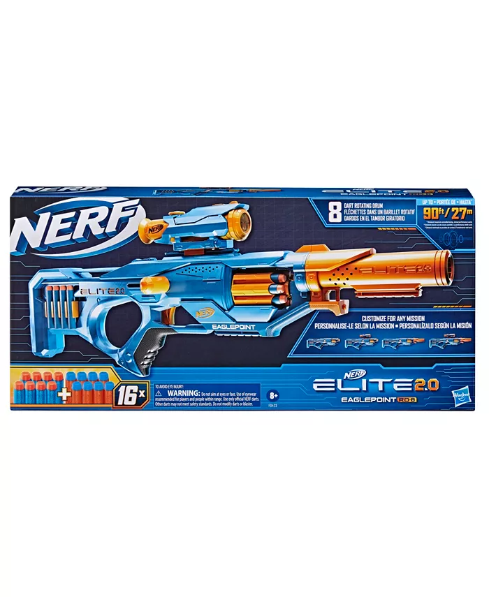 Nerf Elite 2.0 Eaglepoint RD-8 blaster  with Detachable Scope