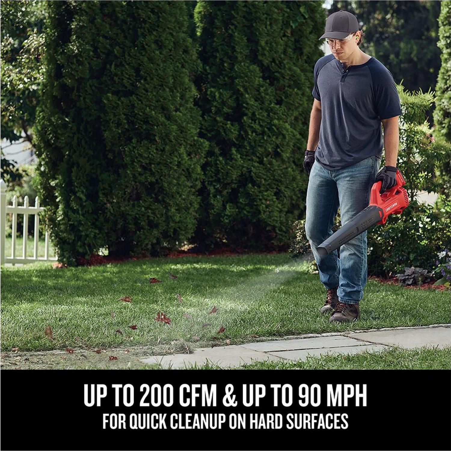 Craftsman V20 CMCK279C2 10 in. Battery Blower/Trimmer Kit (Battery \u0026 Charger)