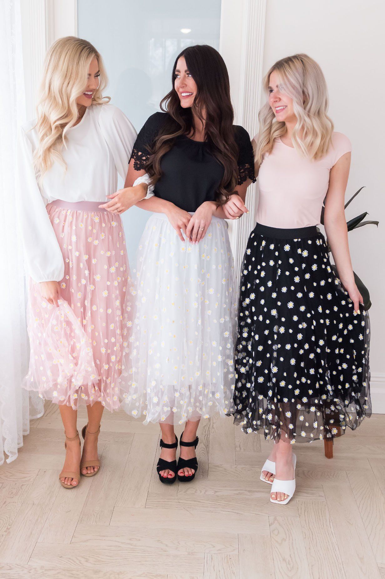 Crazy Daisy Modest Tulle Skirt