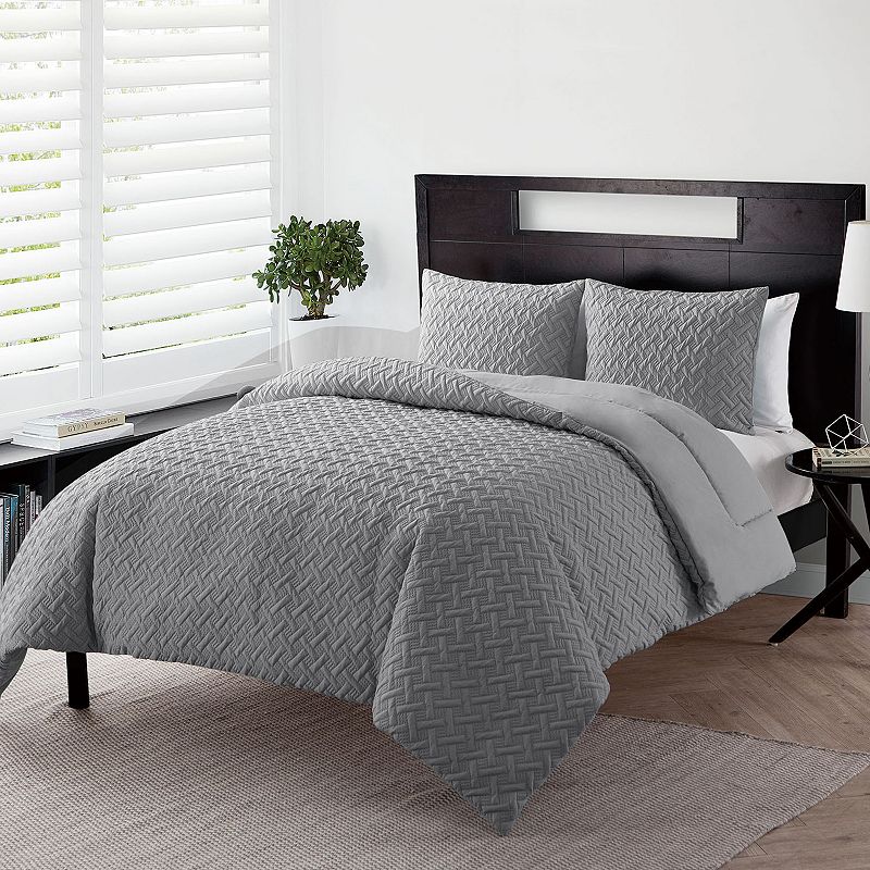 VCNY Nina II Embossed Comforter Set