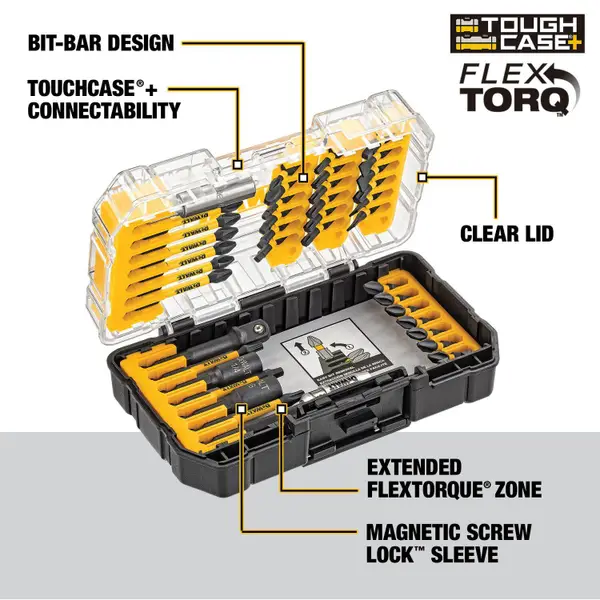 DEWALT 40-Piece FlexTorq Impact Ready Screwdriving Set