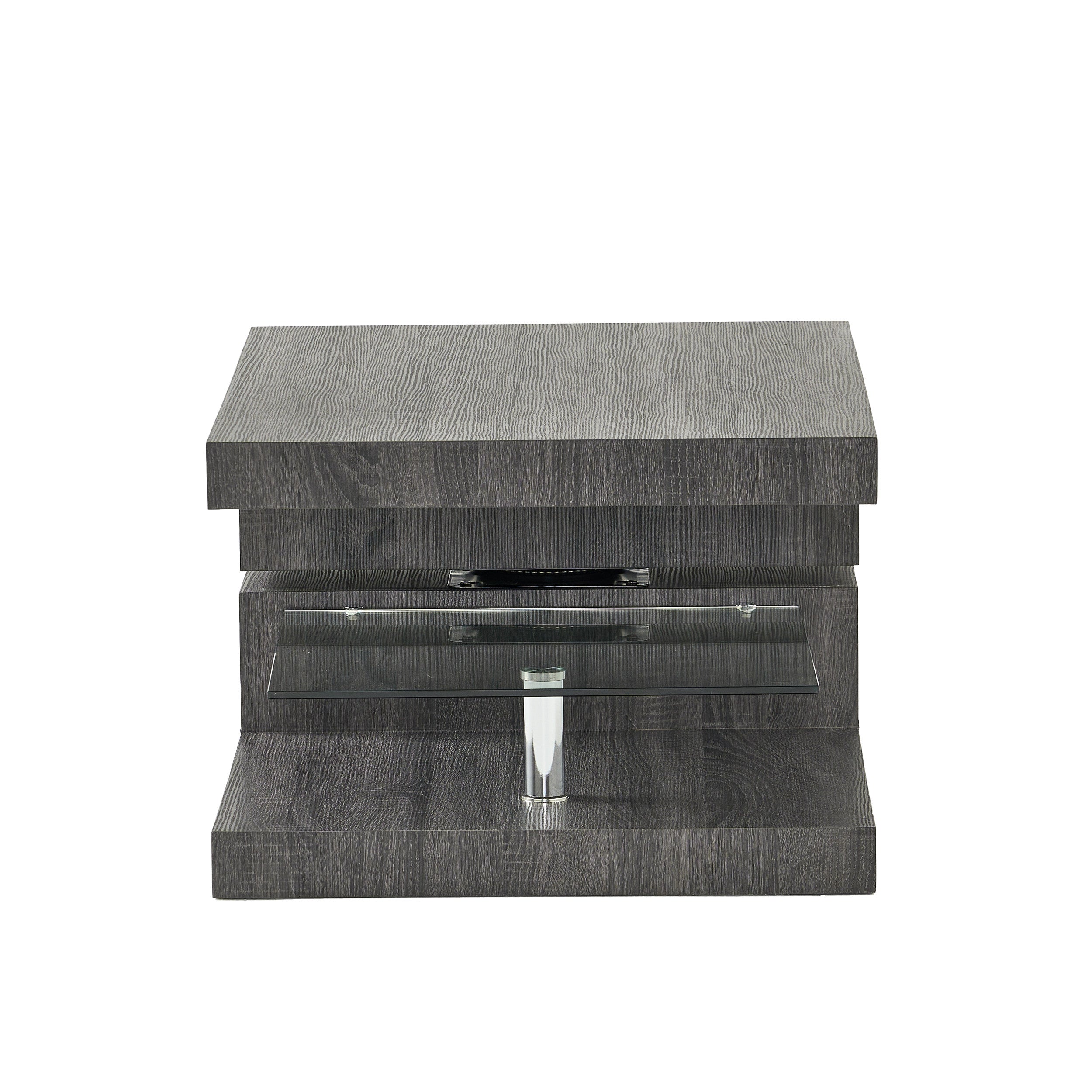 Bushwick Rectangular Rotating Wood Coffee Table