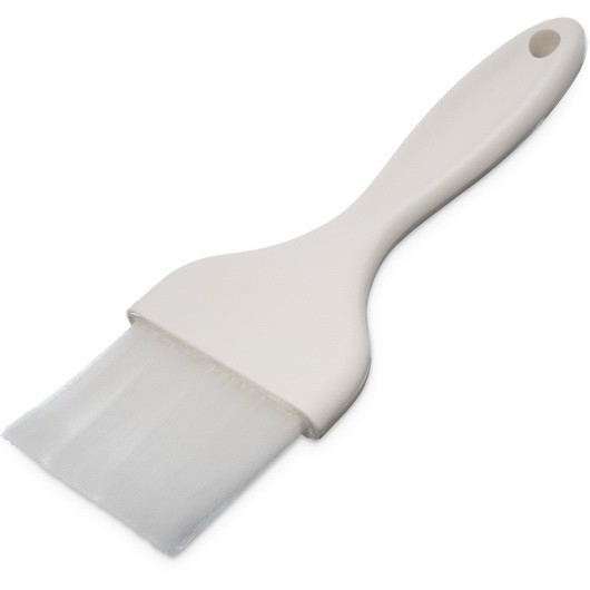 Carlisle 3 Inch Push Style White Wide Brush  12 Ea...