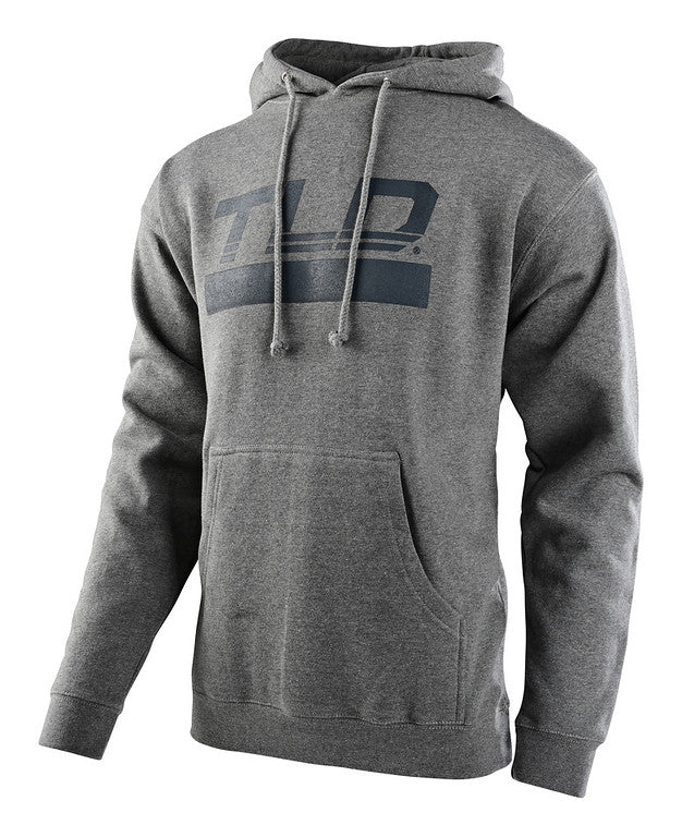 Troy Lee Designs Speed Logo Pullover Hoodie - Gunmetal Heather