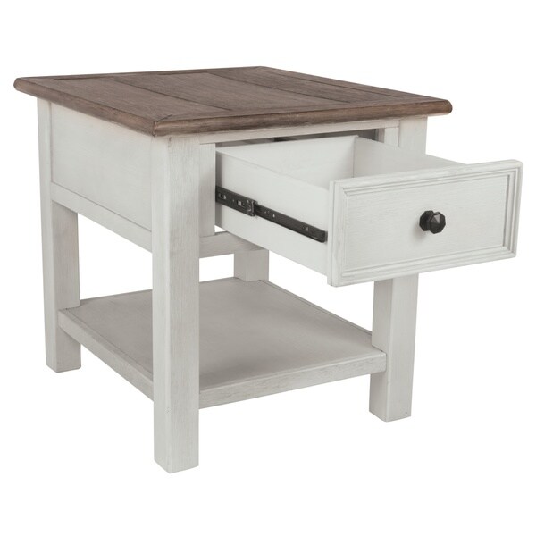 Bolanburg Casual Chair Side End Table Two-tone