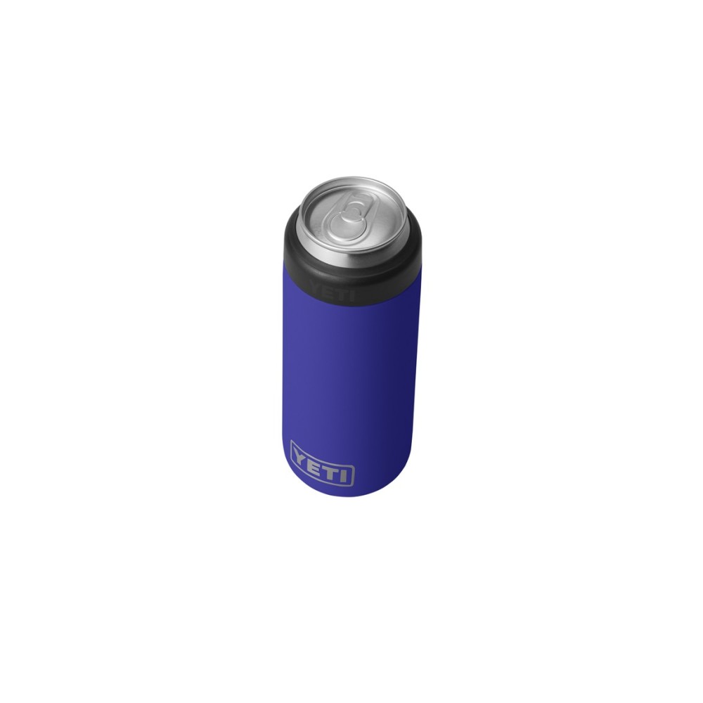 Yeti Rambler 12oz Colster Slim Can Insulator Offshore Blue ;