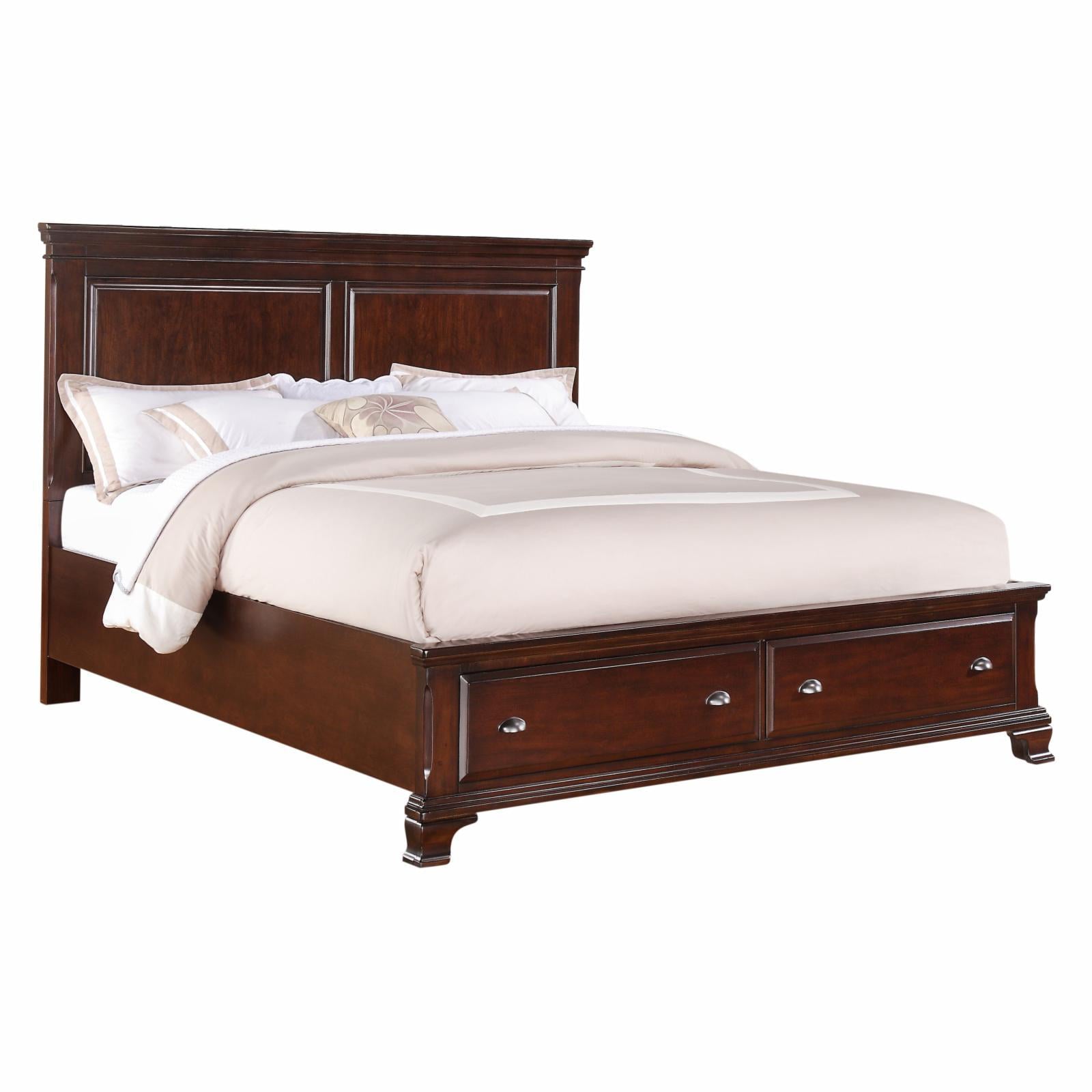 Picket House Furnishings Brinley Cherry Queen Storage Bed