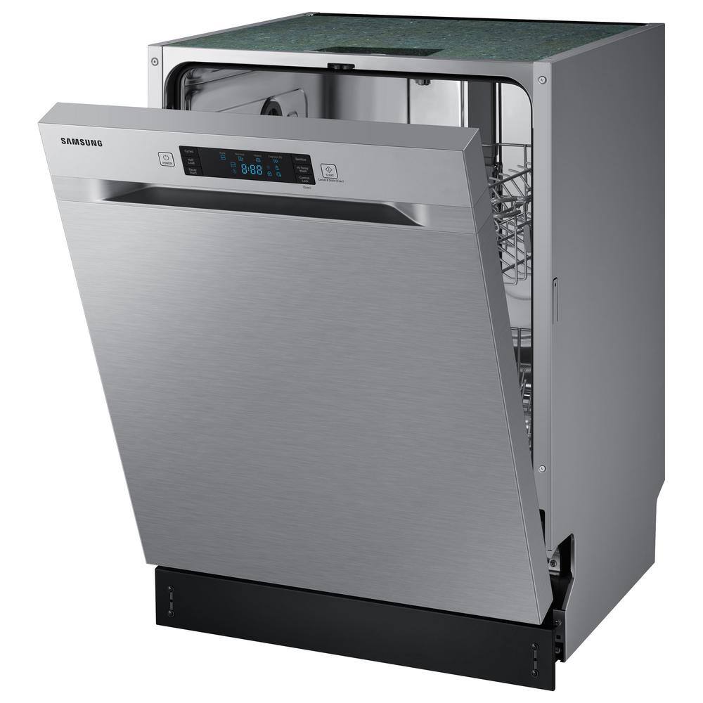  24 in. Front Control Tall Tub Dishwasher in Stainless Steel with Stainless Steel Tub ADA Compliant 52 dBA DW60R2014US