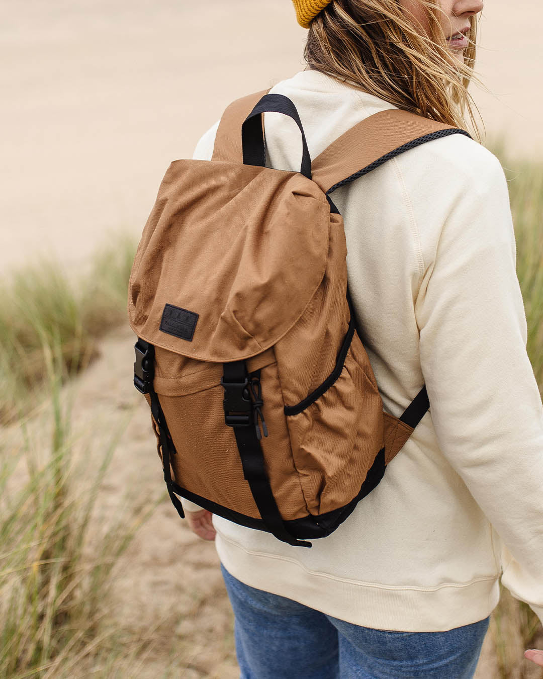 Boondocker 18L Recycled Polyester Backpack - Golden Brown