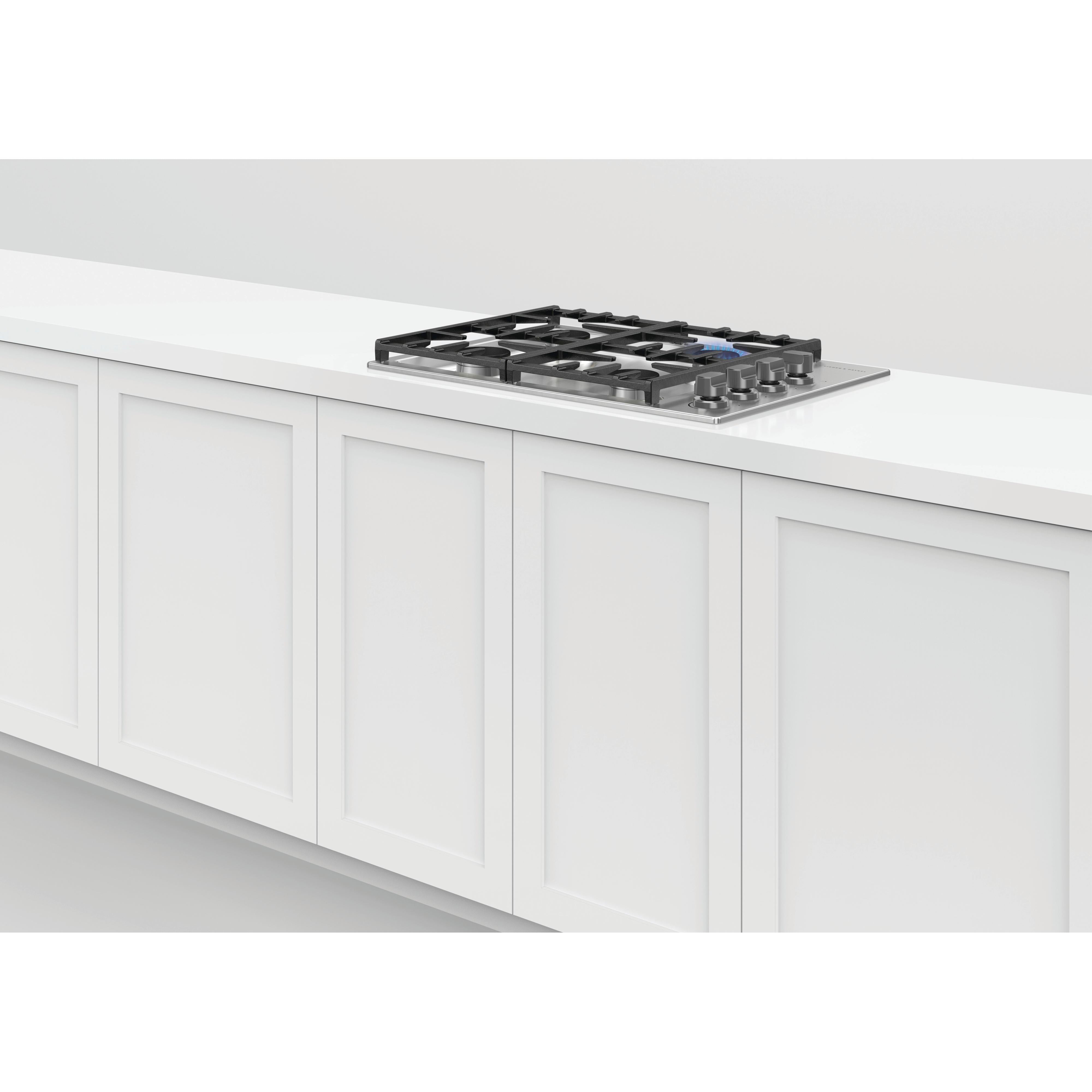 Fisher & Paykel 30-inch Built-in Gas Cooktop with 4 Burners CDV3-304H-N