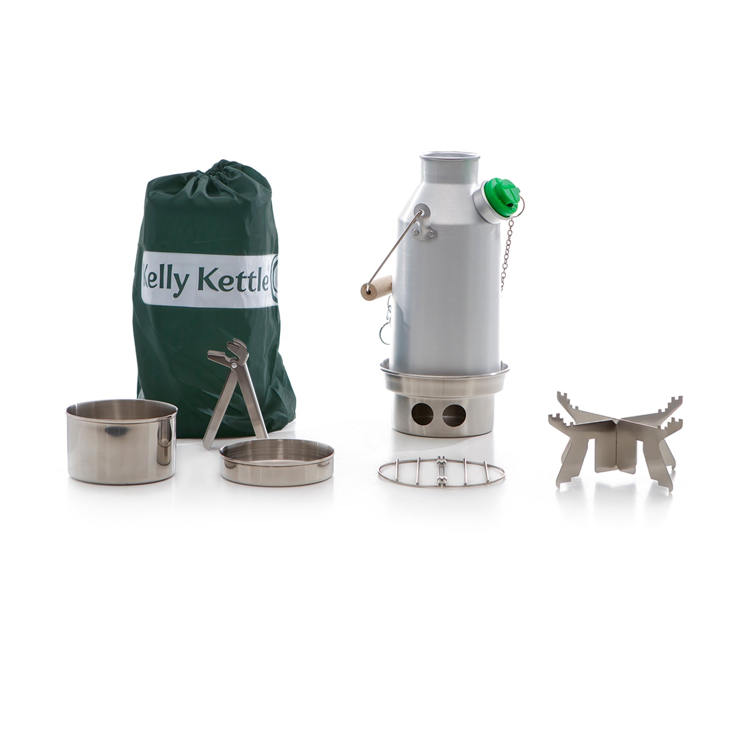 Kelly Kettle Trekker Basic Kit (Small) - Anodized Aluminum