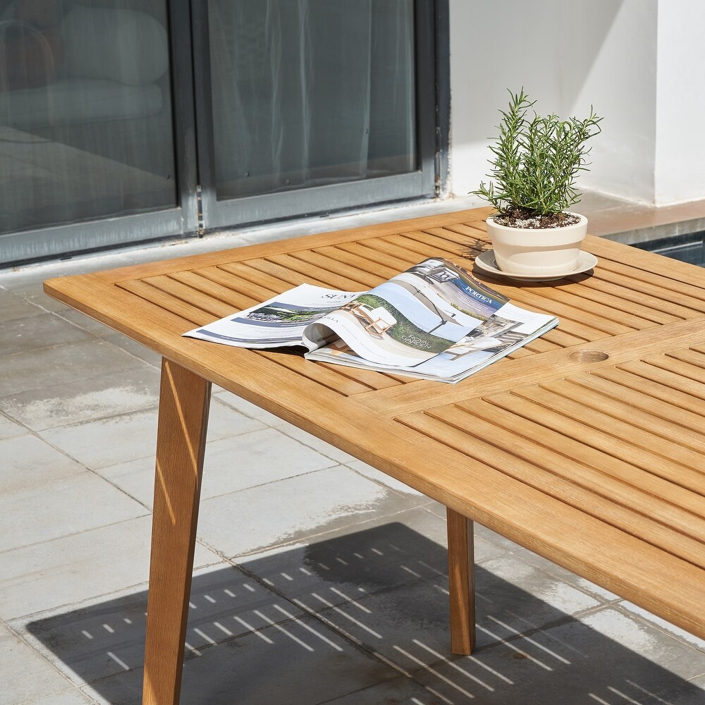 Modern Wood Dining Table