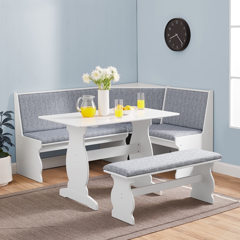 Hannah Breakfast Nook 3 piece Dining Set