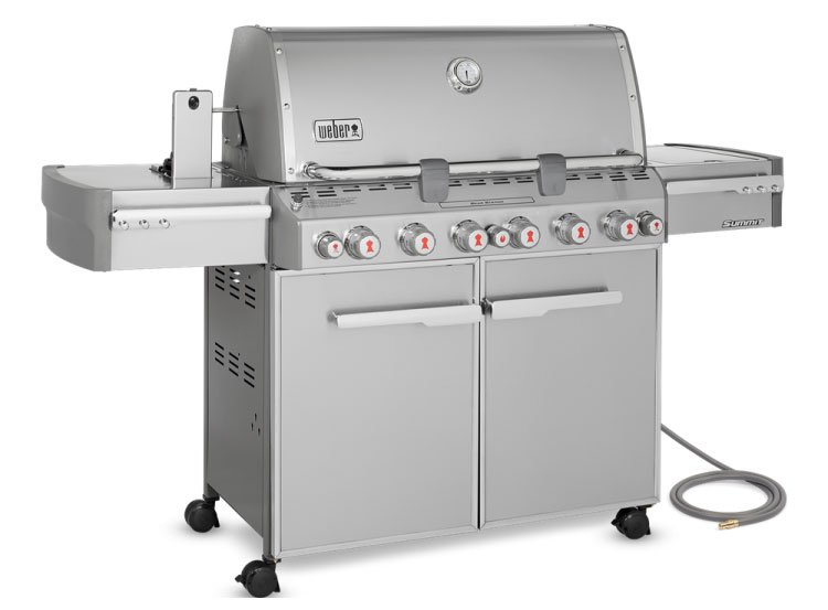 Weber Summit S-670 Stainless Steel Natural Gas Grill