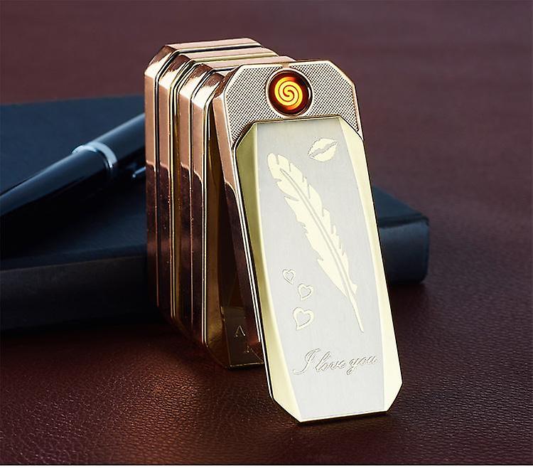 Rechargeable lighter spring - built-in USB