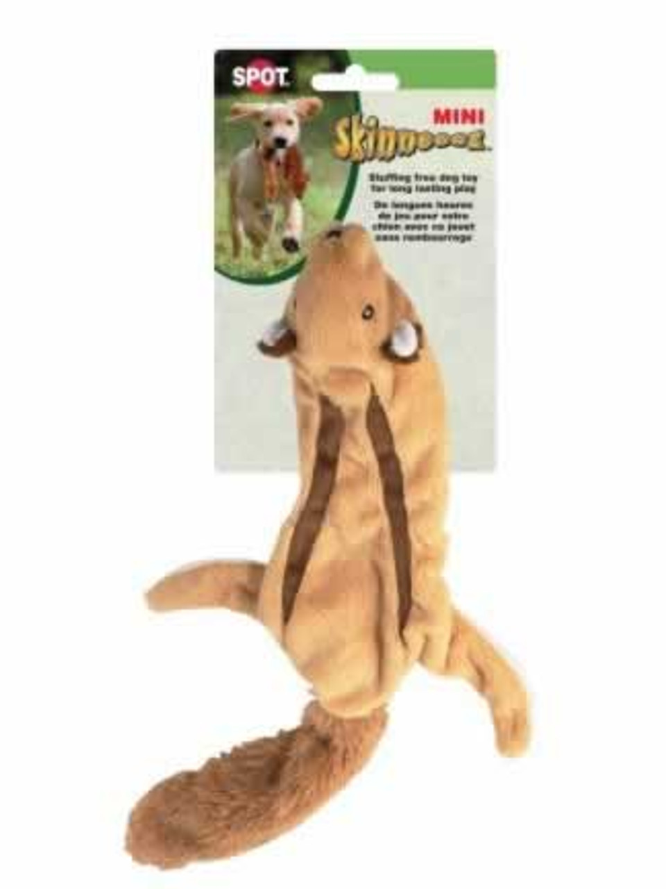 Skinneeez Mini Flying Squirrel Dog Toy 14 Inch