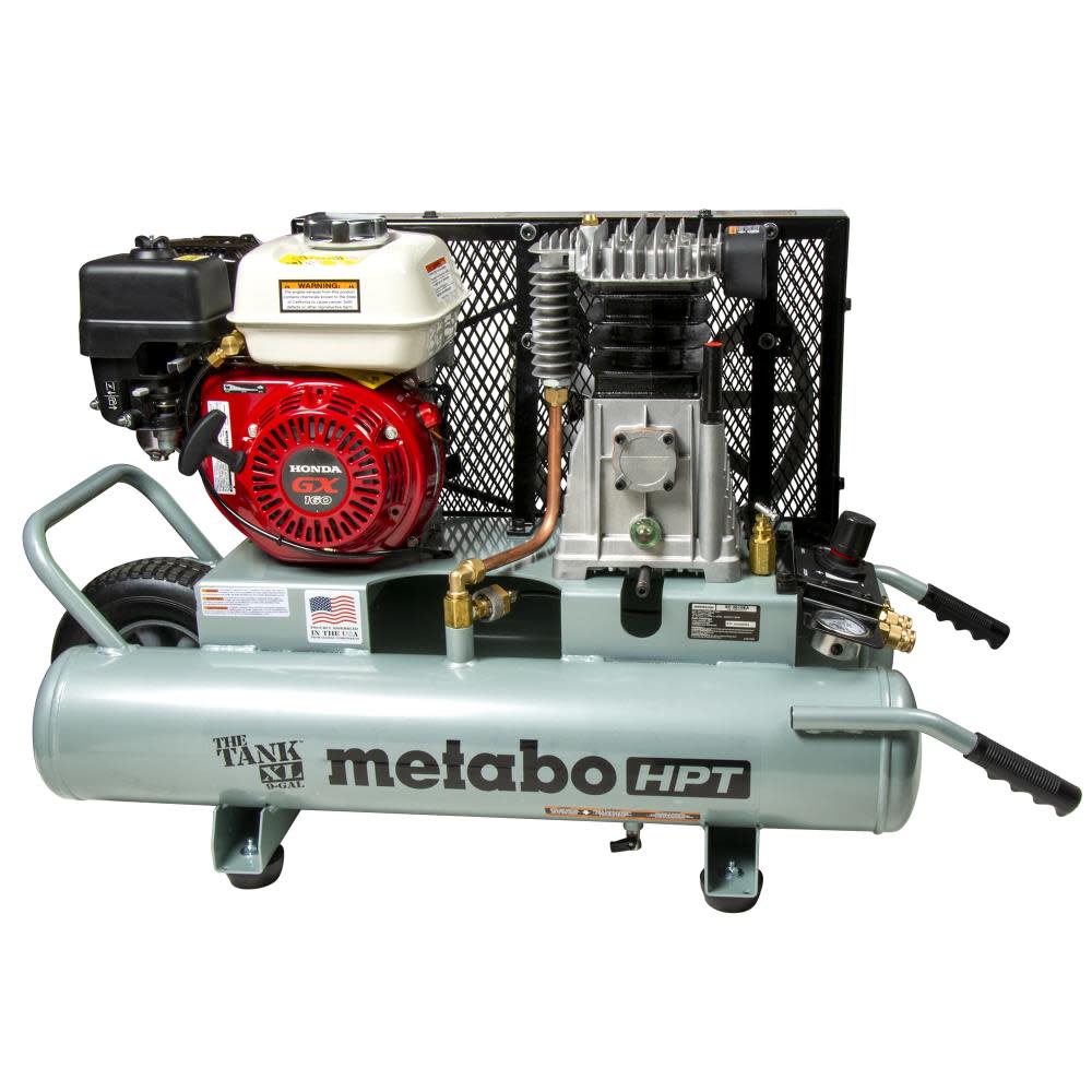 Metabo HPT The Tank XL Wheelbarrow Compressor 9 Gallon Gas