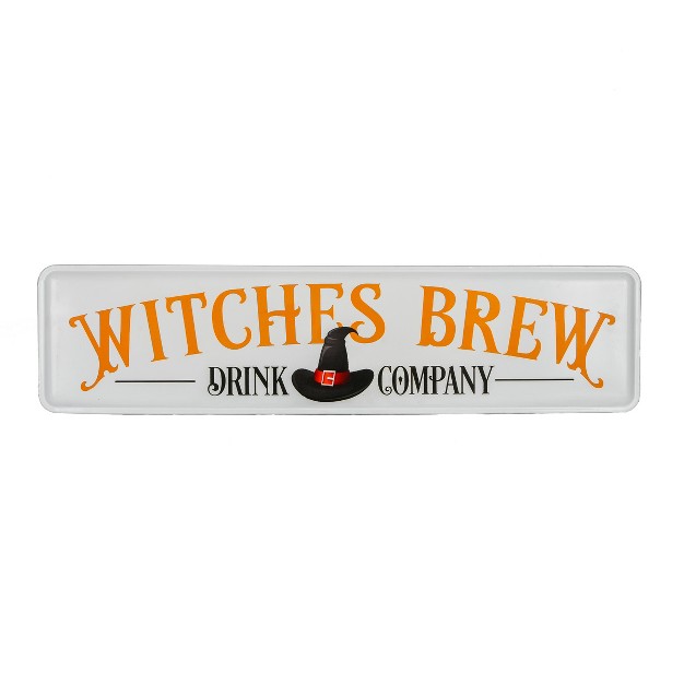 Halloween witches Brew quot Metal Wall Sign