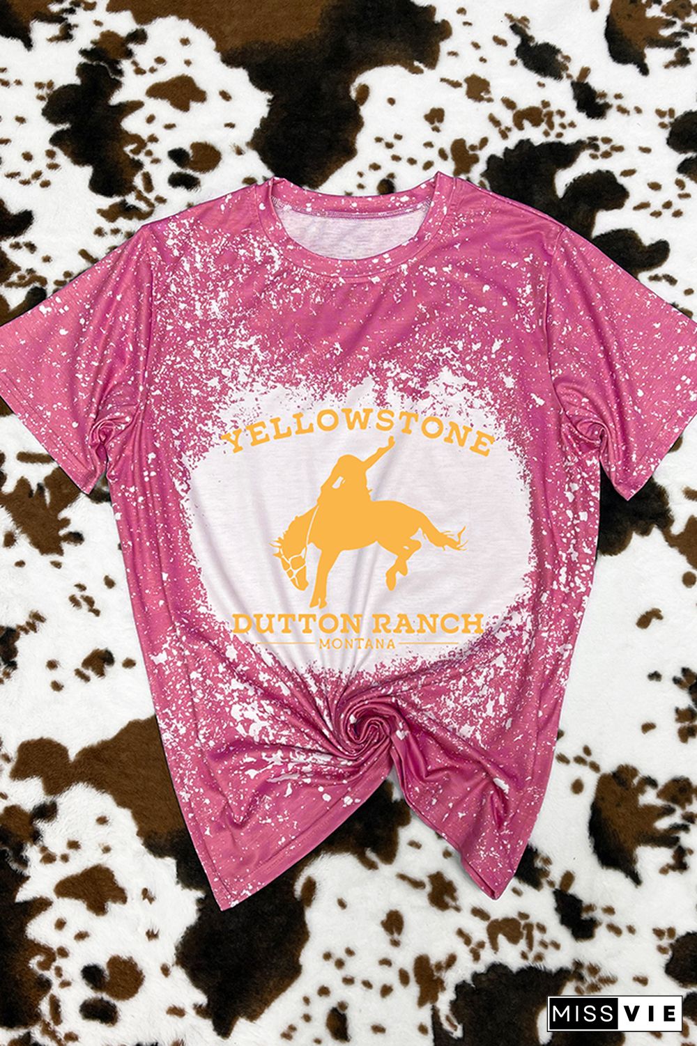 Yellowstone Shirt Print Graphic Tee Wholesale