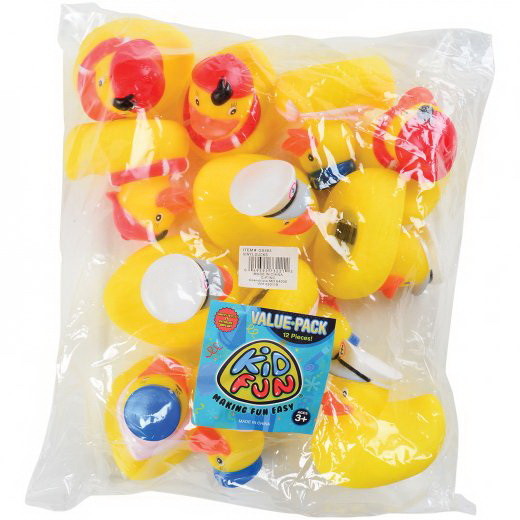 U.S. Toy GS483 Assorted Hat Carnival Ducks