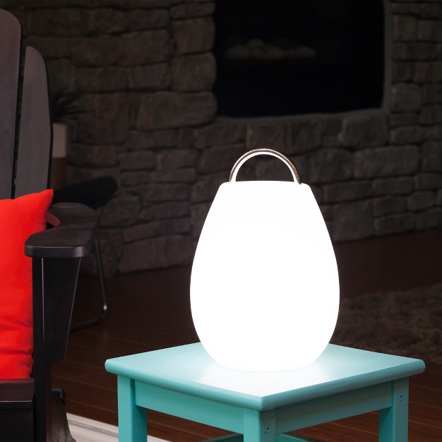 Wander Outdoor Table Lamp White Mooni Allsop Glow