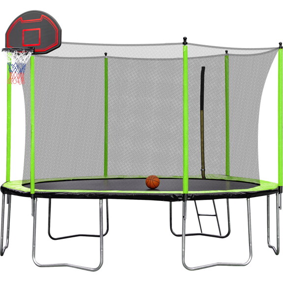 12ft green trampoline 2023 W55072956