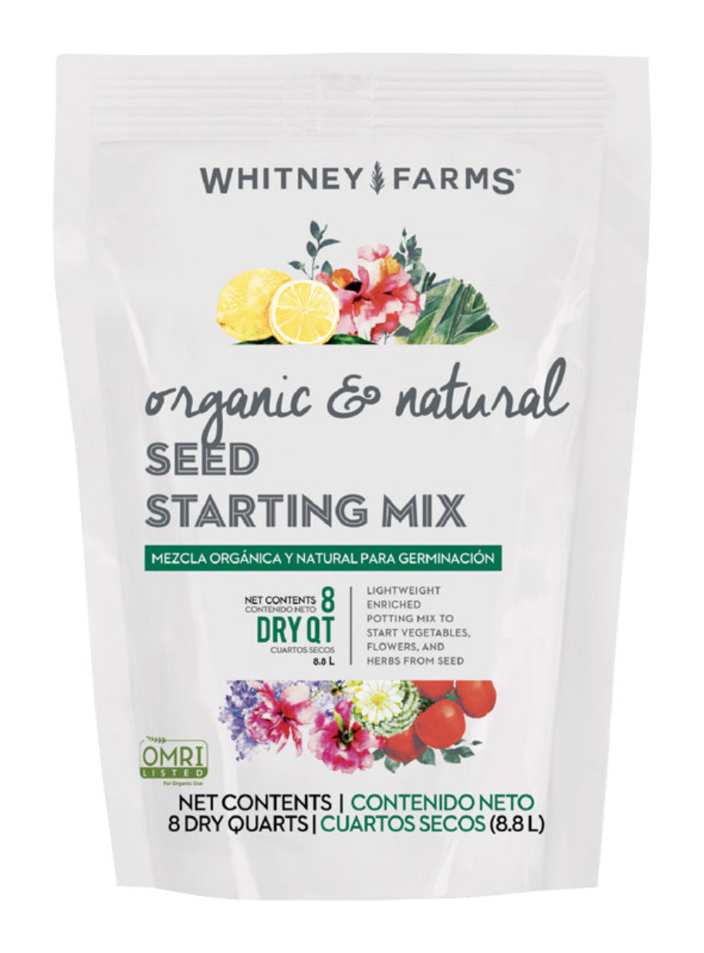 WF ORGNAT SEED MIX 8QT