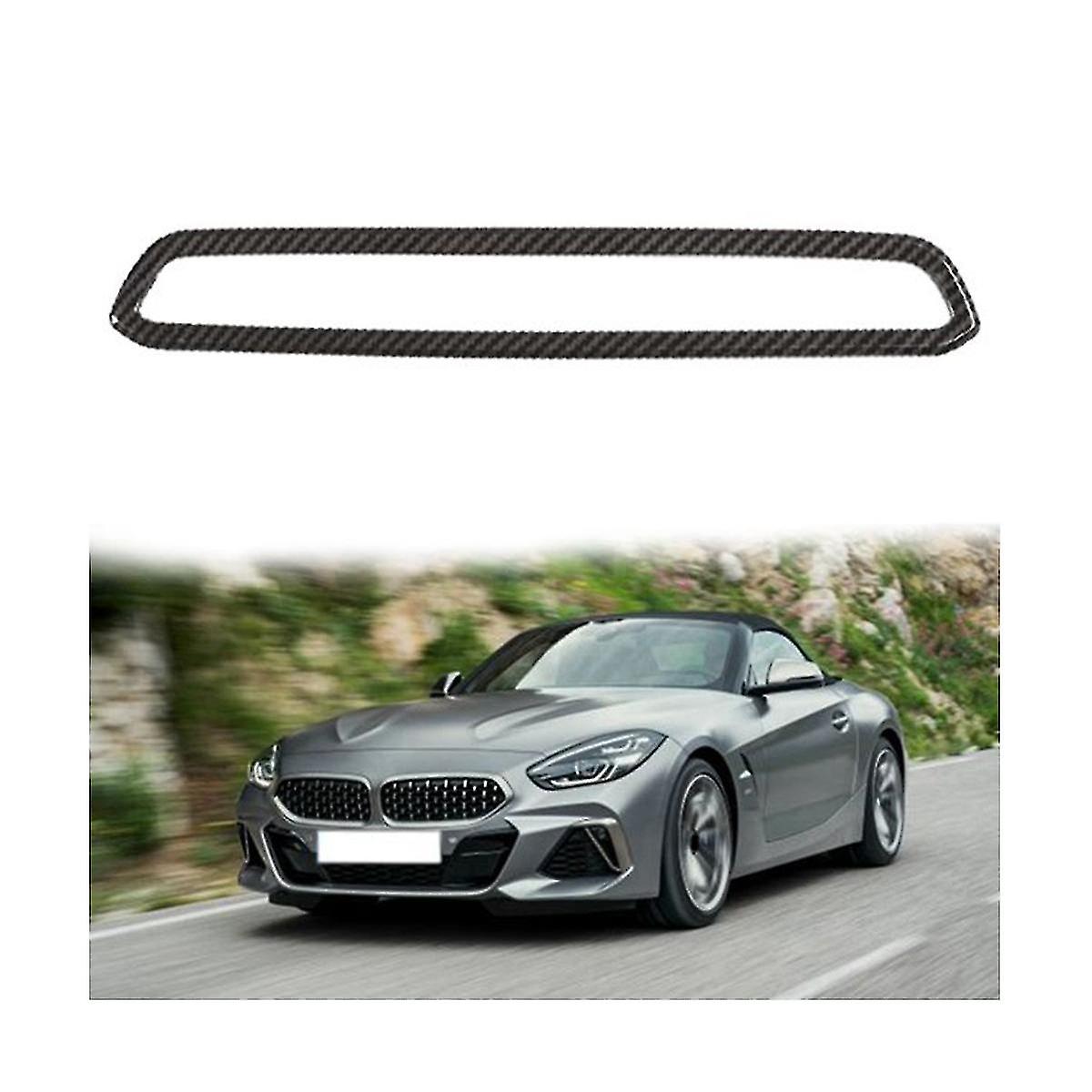 Car Carbon Fiber Center Console Volume Adjustment Cover Decoration Sticker For Z4 G29 2019 2020 202