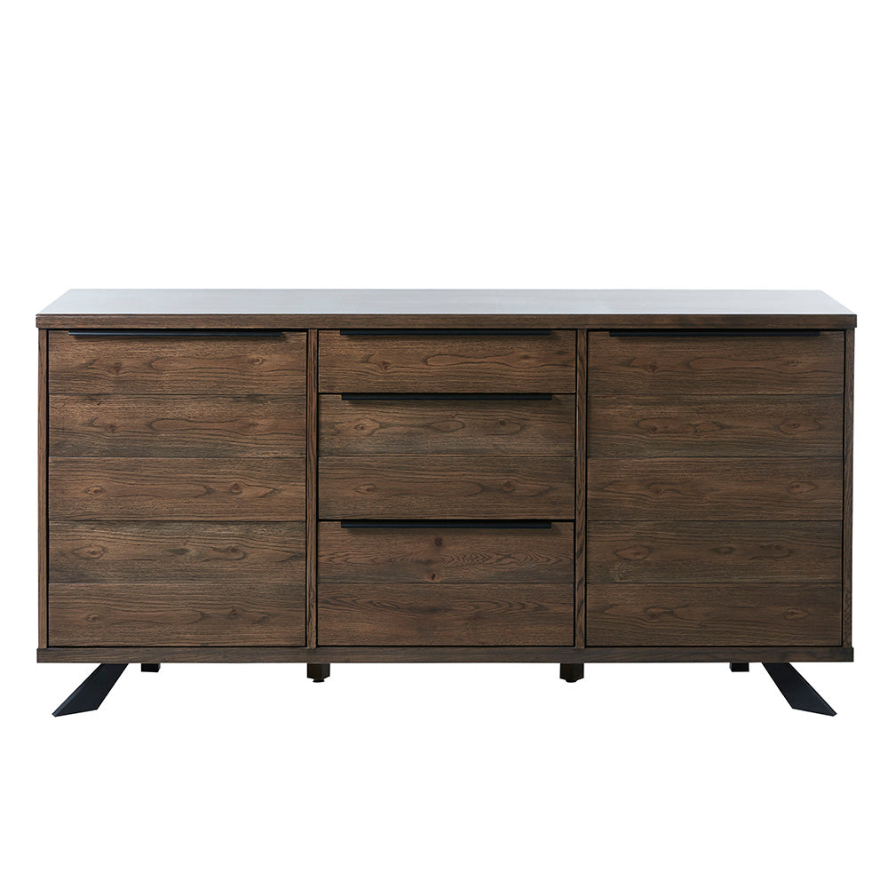 ARNO Sideboard Buffet170cm - Brown & Black