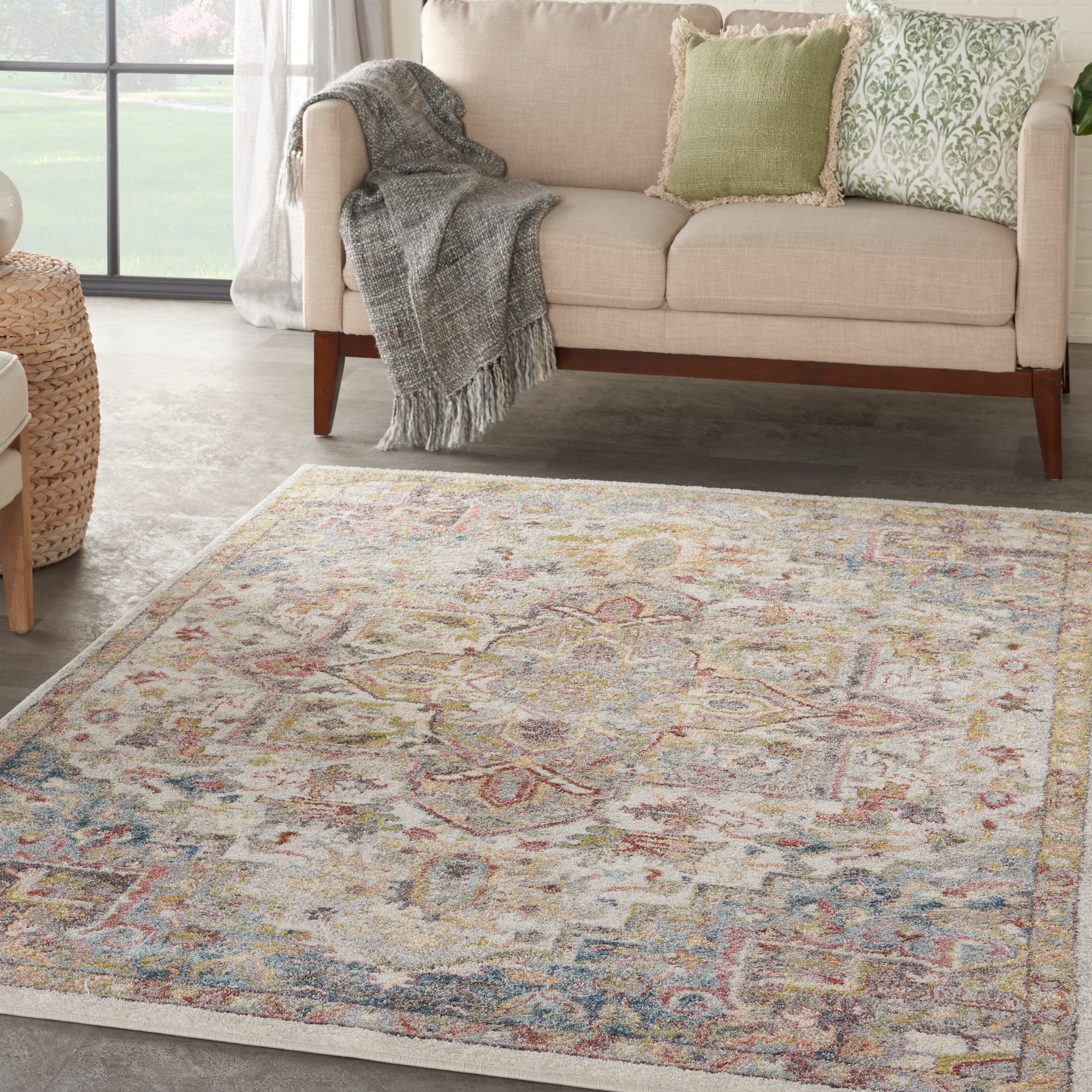 Soraya Ivory/Multicolor Rug