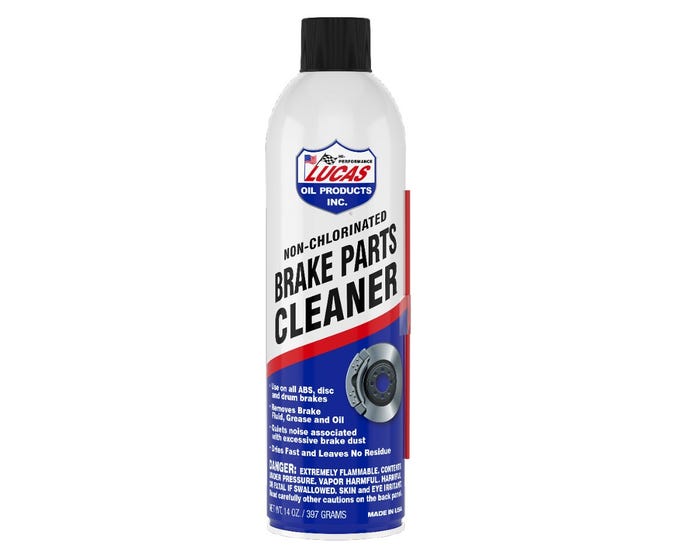 Lucas Oil Brake Parts Cleaner Aerosol， 45% VOC - 10157