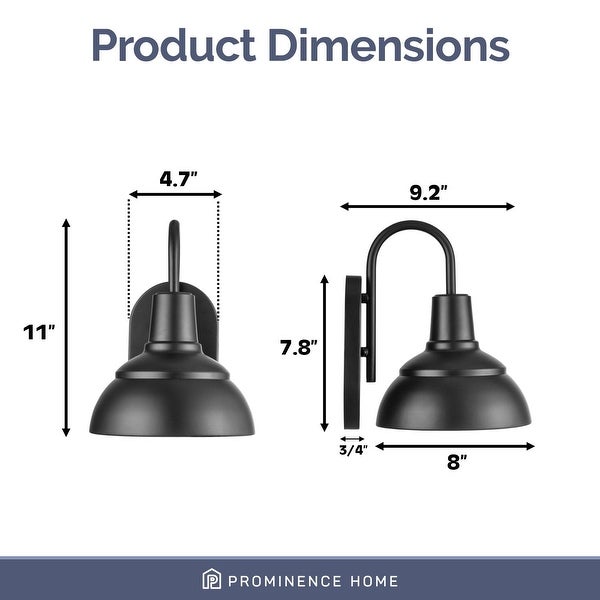 Prominence Home Brightondale， Wet-Rated Coach Light Shopping - The Best Deals on Outdoor Wall Lanterns | 38076539