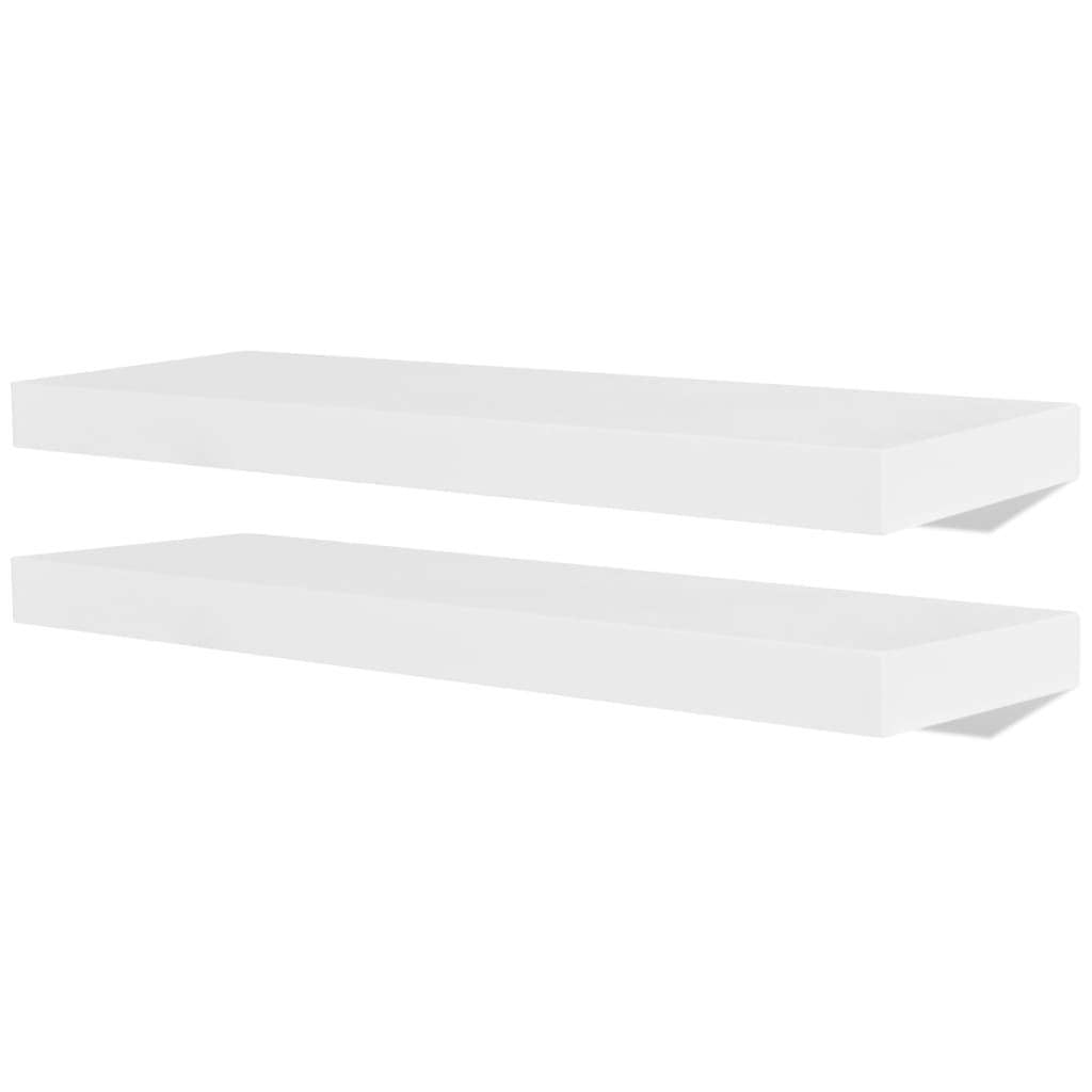 Wall Shelves 4 pcs White 23.6