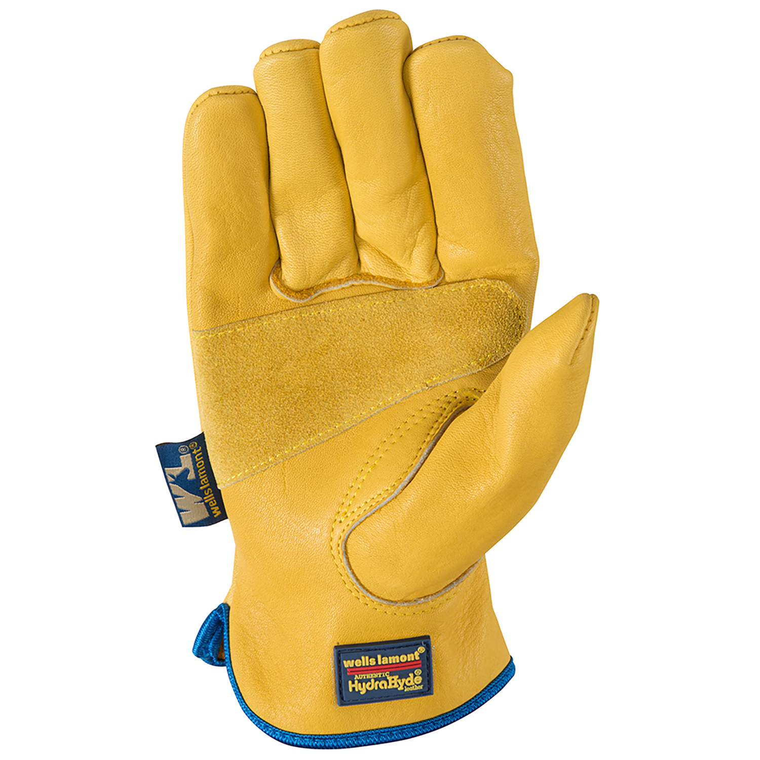 Wells Lamont HydraHyde Men\u0027s Work Gloves Gold XL 1 pair