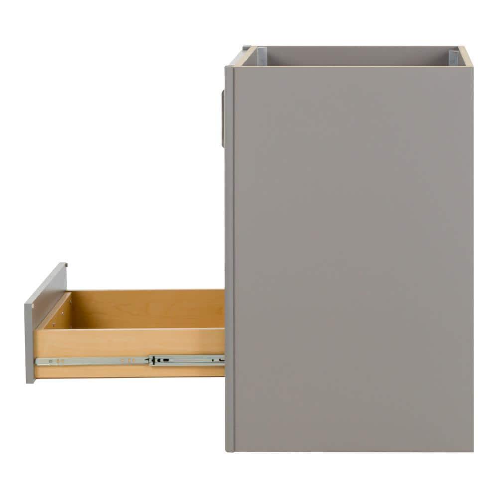 Home Decorators Collection Westcourt 24 in W x 22 in D x 34 in H Bath Vanity Cabinet Only in Sterling Gray