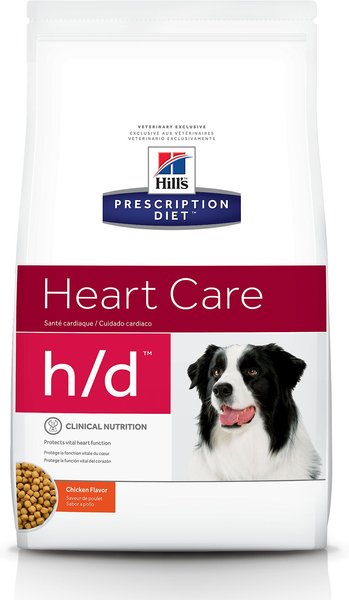 Hill's Prescription Diet h/d Heart Care Chicken Flavor Dry Dog Food